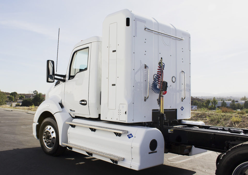 Back-of-Cab CNG system